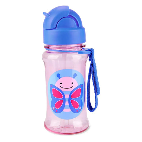 Botella Con Bombilla Zoo Tritan