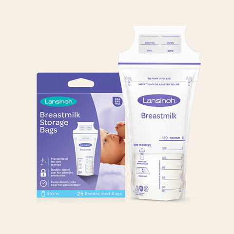 Bolsa de almacenamiento para leche materna