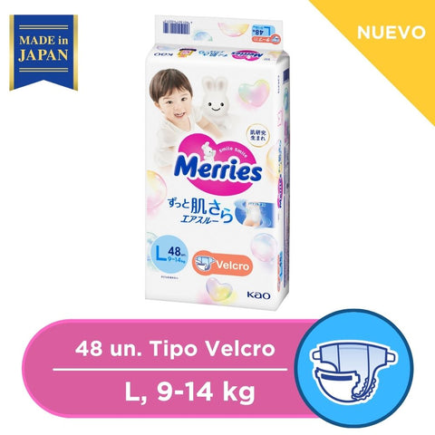 Pañal Merries Super Jumbo (Velcro)