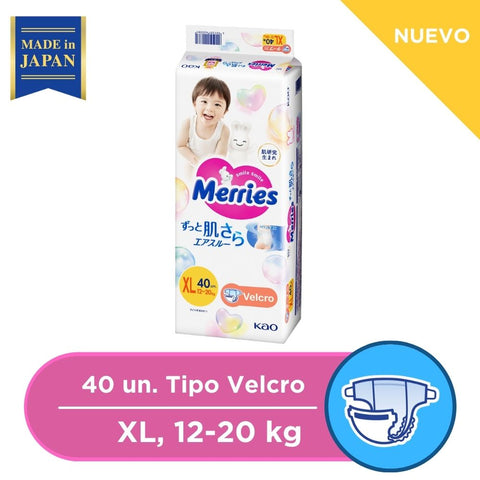 Pañal Merries Super Jumbo (Velcro)