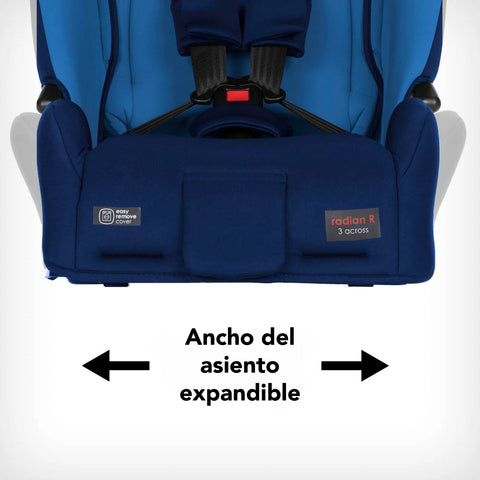 Silla de Auto Convertible Diono Radian® 3R (Azul)
