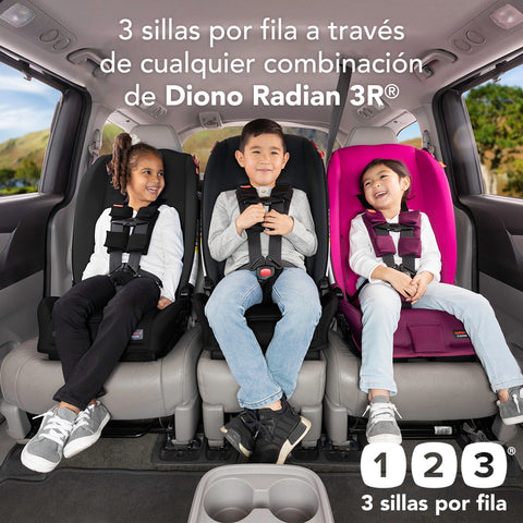 Silla de Auto Convertible Diono Radian® 3R (Gris)