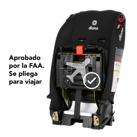 Silla de Auto Convertible Diono Radian® 3R Edición Limitada (Tormenta Negra)
