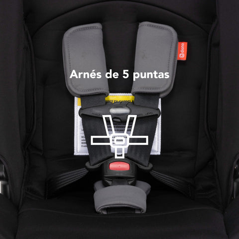 Silla de Auto Convertible Diono Radian® 3R Edición Limitada (Tormenta Negra)