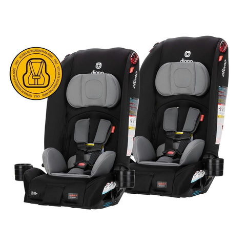 Pack 2 x Silla Convertible Diono Radian 3R (Tormenta Negra)