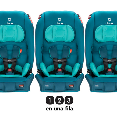 Silla de Auto Convertible Diono Radian® 3R Edición Limitada (Calipso Razz)