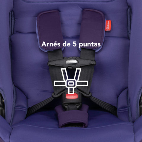 Silla de Auto Convertible Diono Radian® 3R Edición Limitada (Morado Silvestre)