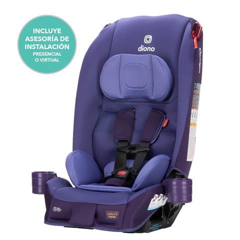 Silla de Auto Convertible Diono Radian® 3R Edición Limitada (Morado Silvestre)