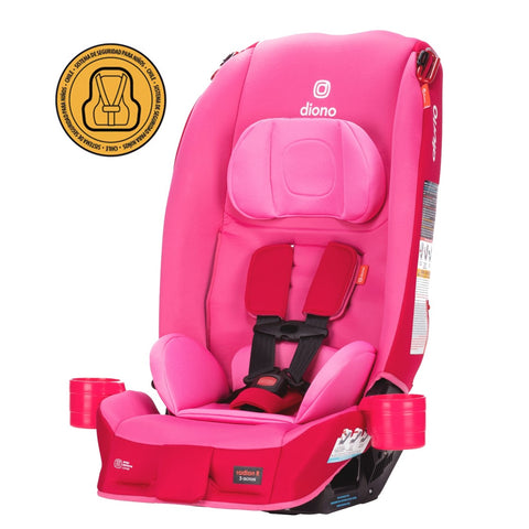 Silla de Auto Convertible Diono Radian® 3R Edición Limitada (Rosado Candy)
