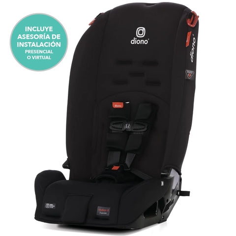Silla de Auto Convertible Diono Radian® 3R (Negro)
