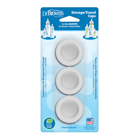 Tapas de Viaje para Mamaderas Estándar (3 unidades)