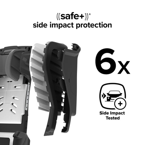 Silla Convertible Diono Radian® 3RXT SafePlus™ - Gray Slate