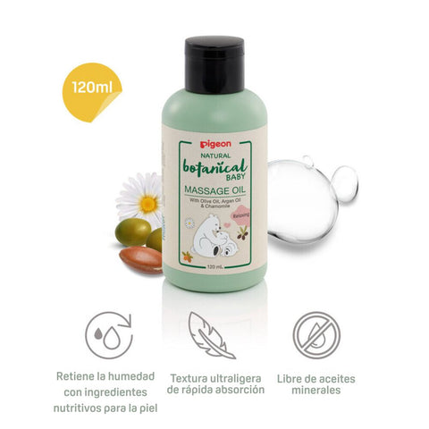 Botanical Aceite de Masaje para Bebé (120 ml)