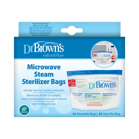 Bolsas para esterilizar microondas (5 unidades)