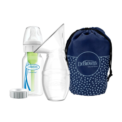 Extractor / Recolector de Leche Manual con Mamadera Estándar (120 ml)