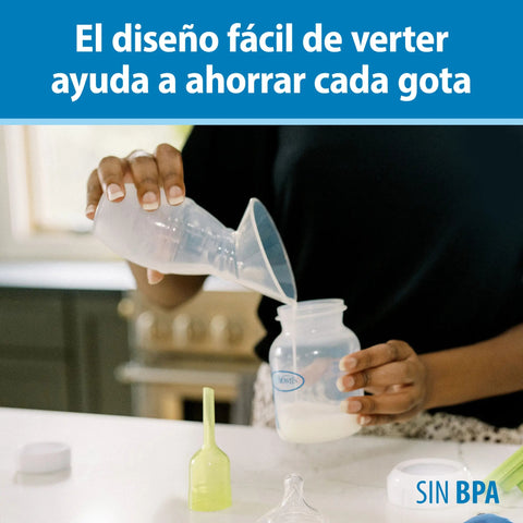 Extractor / Recolector de Leche Manual con Mamadera Estándar (120 ml)
