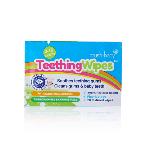 Toallitas Biodegradables para Dentición (20 unidades)