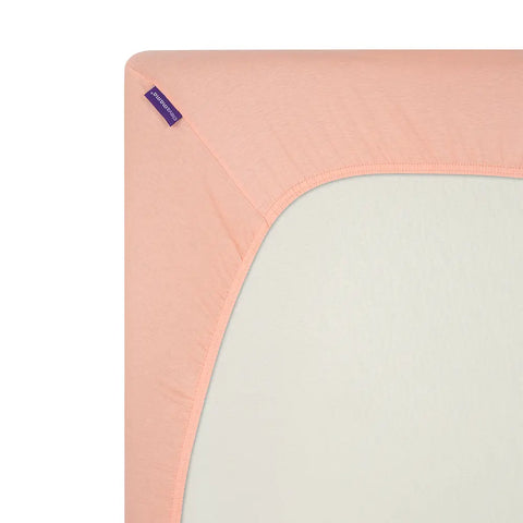 Pack 2 Sábanas Bajeras Algodón 60 x 120 cm - Coral