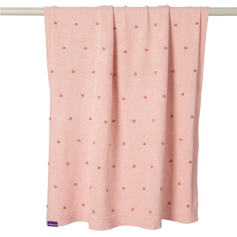 Frazada Pompones (100 cm x 80 cm)