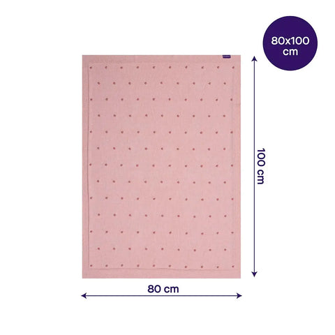 Frazada Pompones (100 cm x 80 cm)