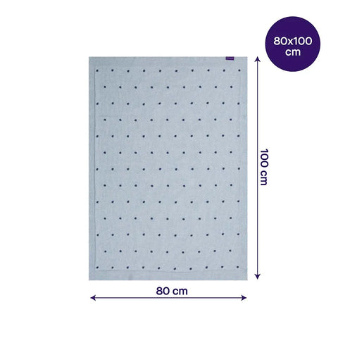 Frazada Pompones (100 cm x 80 cm)