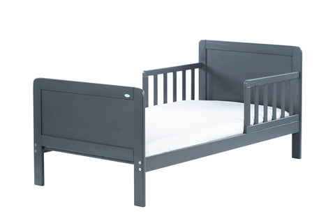 PACK: Cama de Transición Montessori Gris OLEX + Colchón Respirable AeroSleep (140 x 70)