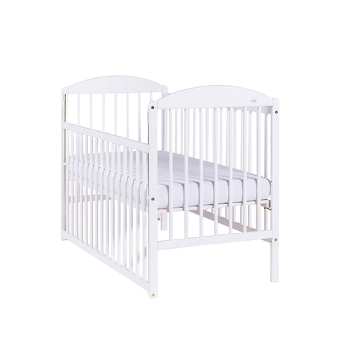 Cuna Colecho Lulaya Lateral Ajustable Color Blanco (120 x 60)
