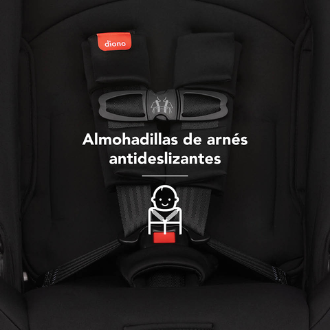 Silla de Auto Convertible Diono Radian® 3R (Negro)