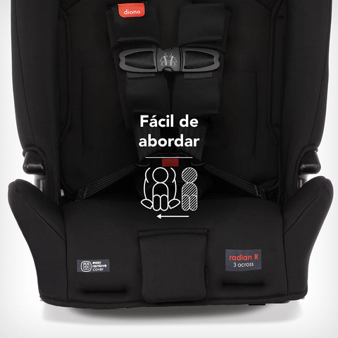Silla de Auto Convertible Diono Radian® 3R (Negro)