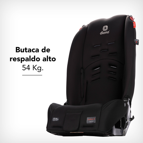 Silla de Auto Convertible Diono Radian® 3R (Negro)