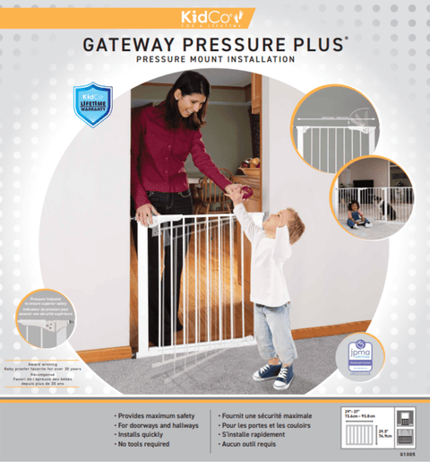 Puerta de Seguridad Infantil a Presión Gateway® Pressure Plus (74 - 94 cm)