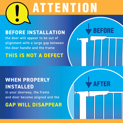 Puerta de Seguridad Infantil a Presión Gateway® Pressure Plus (74 - 94 cm)