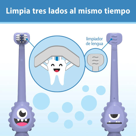 Cepillo de Dientes para Bebés y Niños (1-4 años)