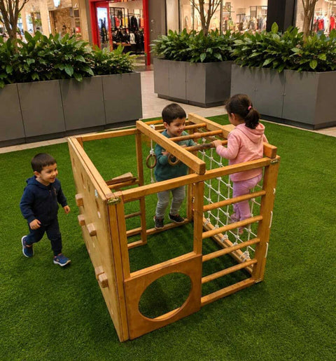 Gimnasio Cúbico de Madera Primera Infancia