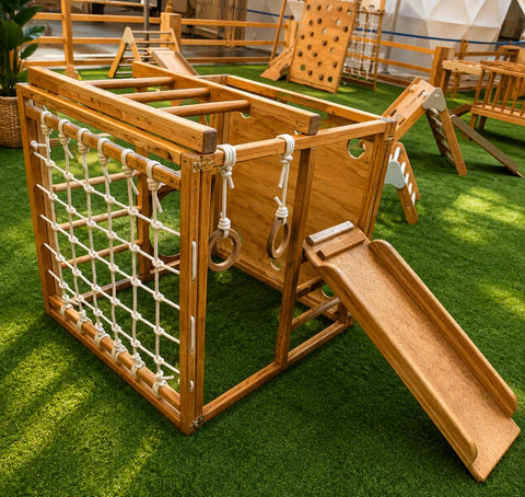 Gimnasio Cúbico de Madera Primera Infancia