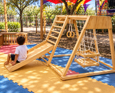 Gimnasio Infantil de Madera - Gimnasio L