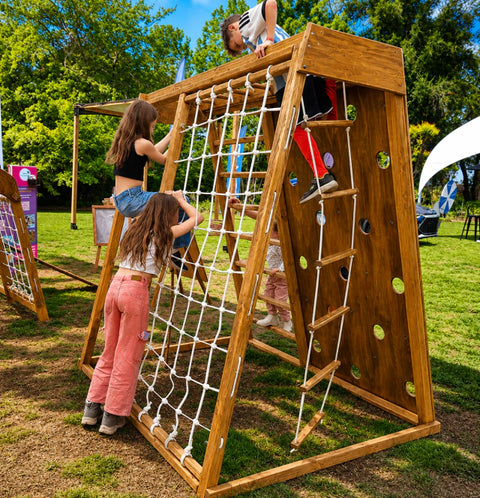 Trepador Infantil de Madera - Muro Loica