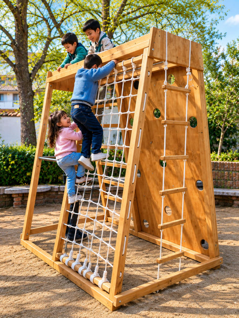 Trepador Infantil de Madera - Muro Loica