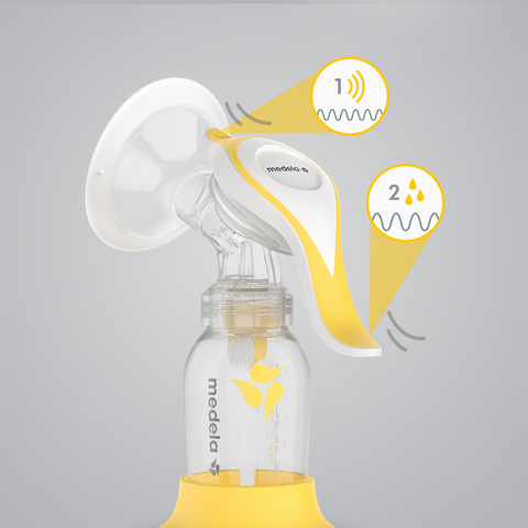 Extractor de Leche Manual Harmony™ 2-Phase
