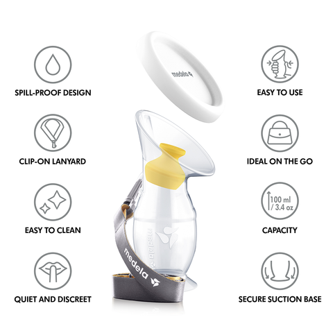 Recolector de Leche Materna de Silicona