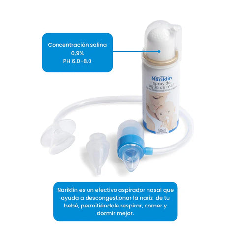 Pack Aspirador Nasal y Spray Higiénico Nariklin