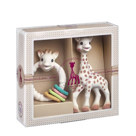 Set de Regalo Mordedor Colo Rings Sophie La Girafe