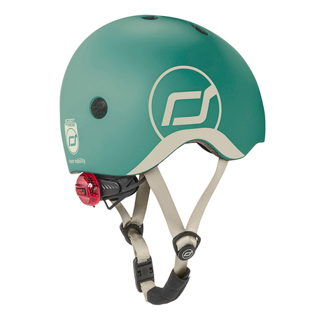Casco Bicicleta y Scooter Ajustable (Forest)