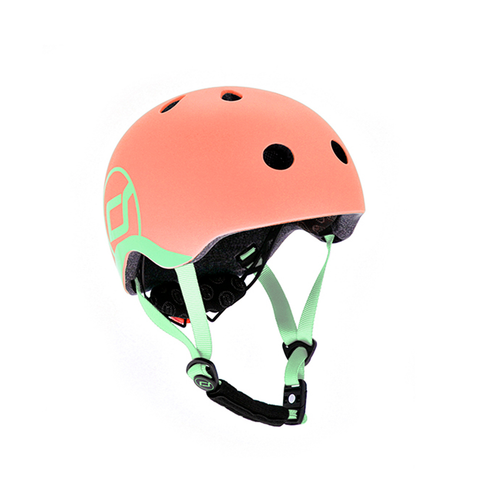 Casco Bicicleta y Scooter Ajustable (Peach)