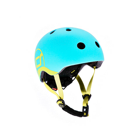 Casco Bicicleta y Scooter Ajustable (Blueberry)
