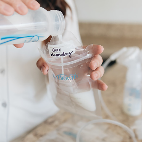 Bolsas de Almacenamiento para Leche Materna (180 ml. - 25 unidades)