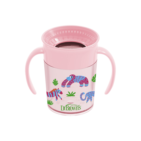 Vaso 360° con asas, 200 ml (6M+)