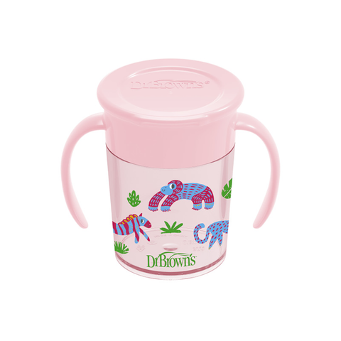 Vaso 360° con asas, 200 ml (6M+)