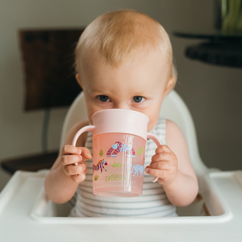 Vaso 360° con asas, 200 ml (6M+)