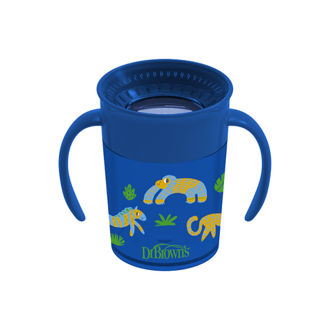Vaso 360° con asas, 200 ml (6M+)